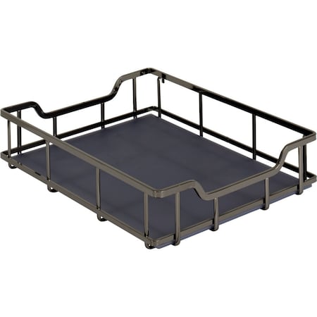 Hardware Resources Extra Black Nickel Baskets for 18" STORAGE WITH STYLE Blind Corner Organizer SWS-BCBAS18BN